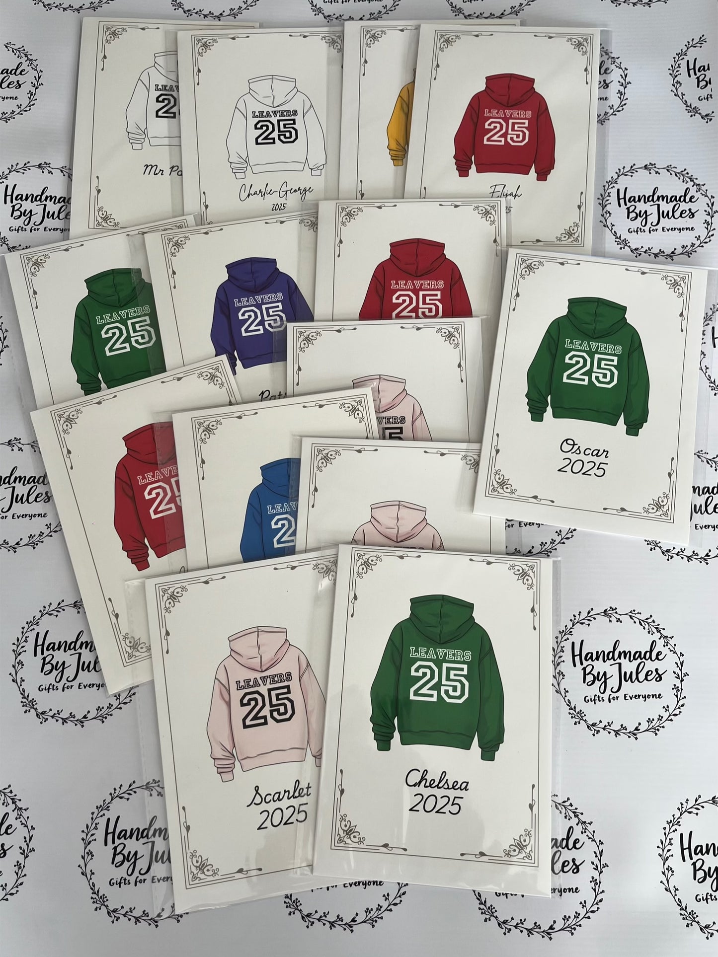 2025 A5 Leavers Cards