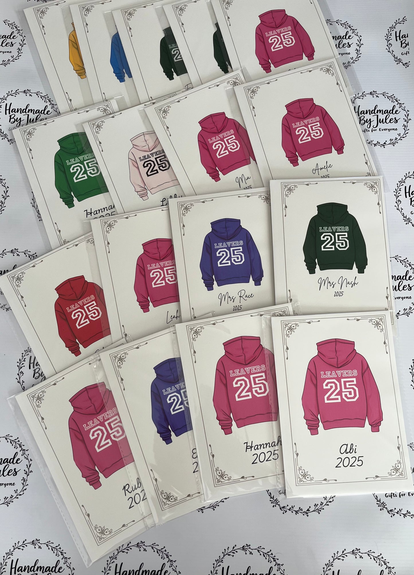 2025 A5 Leavers Cards